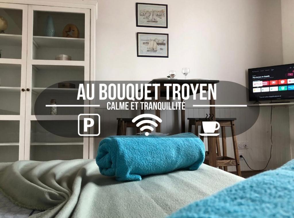 トロワAu Bouquet Troyen - Wifi - Calme Et Tranquilliteアパートメント エクステリア 写真